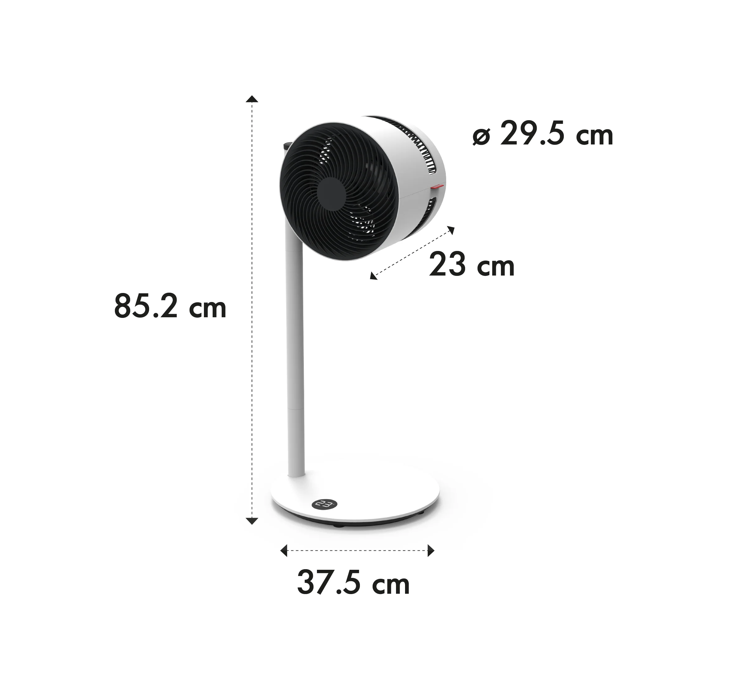 BONECO Air Shower ventilator F225 SMART galerija