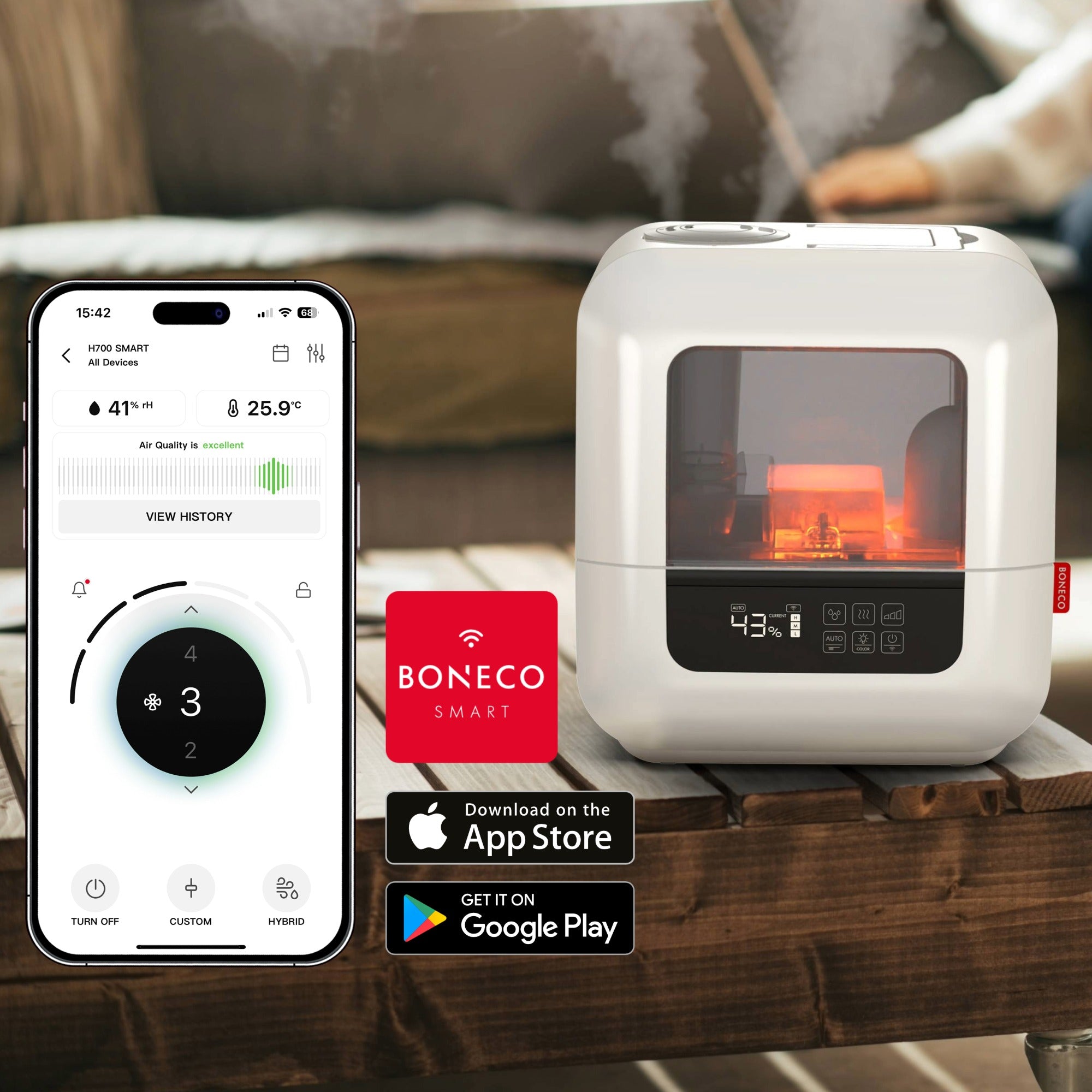 BONECO Ovlaživač zraka U700 SMART galerija